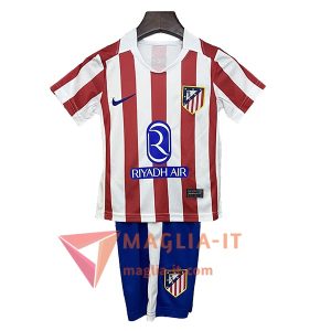 Maglietta Calcio Atletico Madrid Bambino Prima 2025/2026