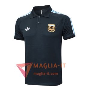 Maglietta Polo Argentina Grigio Scuro 2025/2026