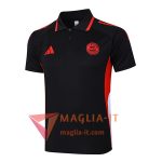 Maglietta Polo Bayern Monaco Nero/Rosso/Bianco 2025/2026