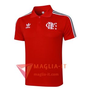 Maglietta Polo Flamengo Rosso/Bianco 2025/2026