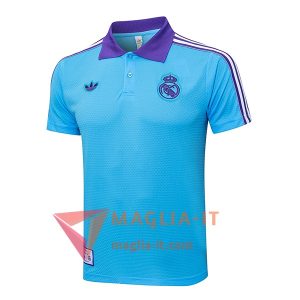 Maglietta Polo Real Madrid Blu/viola 2025/2026