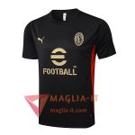 Magliette da Allenamento AC Milan Nero/Rosso 2025/2026