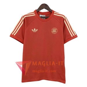 Magliette da Allenamento Bayern Monaco Rosso/Beige 2025/2026