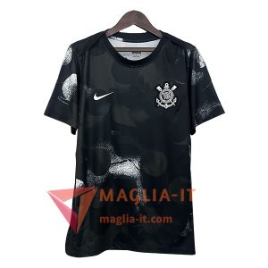 Magliette da Allenamento Corinthians Nero/Bianco 2025/2026