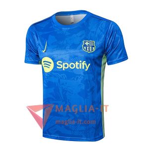 Magliette da Allenamento FC Barcellona Blu/Verde 2025/2026
