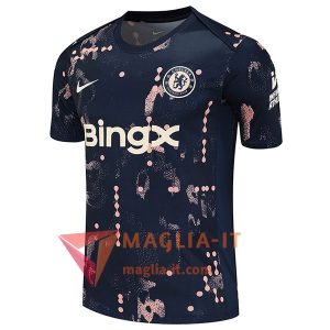 Magliette da Allenamento FC Chelsea Blu Scuro 2025/2026