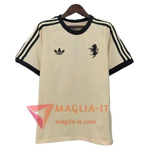 Magliette da Allenamento Juventus Beige/Nero 2025/2026