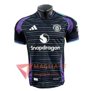 Magliette da Allenamento Manchester United Nero/viola/Verde 2025/2026