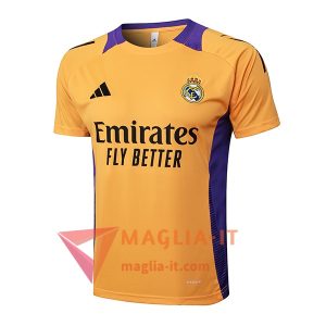 Magliette da Allenamento Real Madrid Arancia/viola 2025/2026