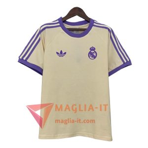 Magliette da Allenamento Real Madrid Beige/viola 2025/2026