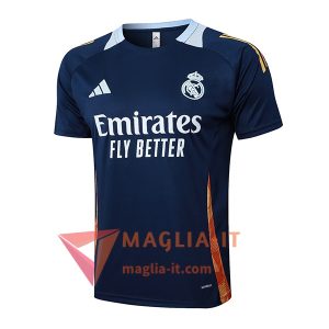 Magliette da Allenamento Real Madrid Blu Reale 2025/2026
