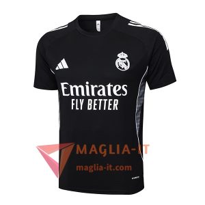 Magliette da Allenamento Real Madrid Nero/Grigio 2025/2026