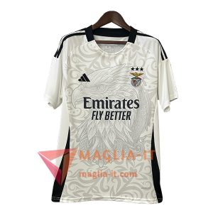 Magliette da Allenamento S.L.Benfica Bianco/Grigio/Nero 2025/2026