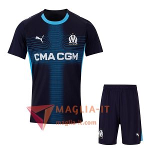 Nuova Maglia Calcio Marsiglia OM Bambino Seconda 2025/2026