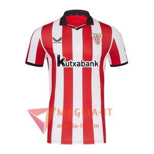 Nuova Maglie Calcio Athletic Bilbao Prima Rosso/Bianco 2025/2026