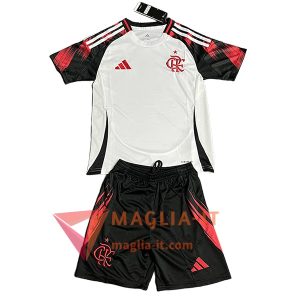 Nuova Maglie Calcio Flamengo Bambino Seconda 2025/2026