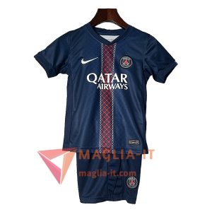 Nuova Maglie Calcio PSG Bambino Prima 2025/2026