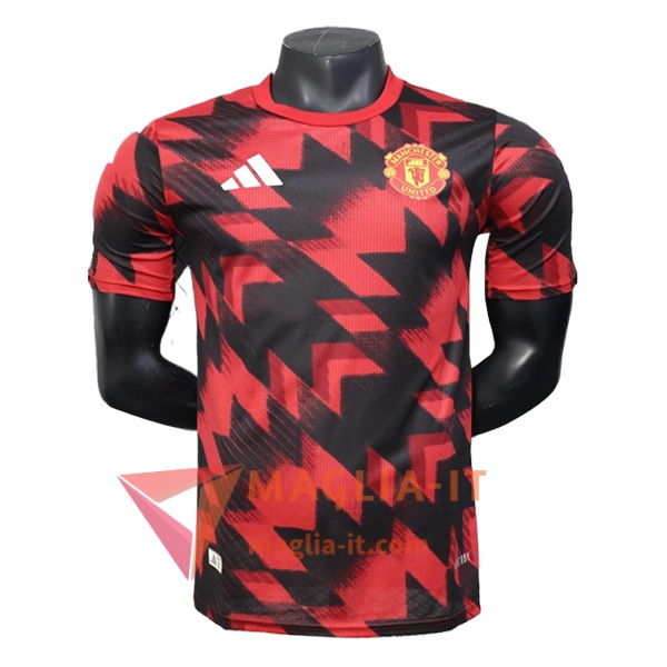 Nuove Magliette da Allenamento Manchester United Rosso/Nero 2025/2026
