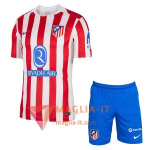 Nuovo Maglia Calcio Atletico Madrid Bambino Prima 2025/2026