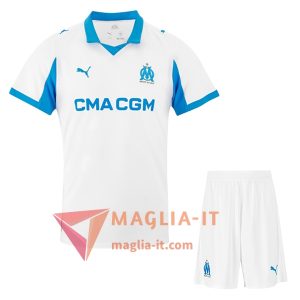 Nuovo Maglia Calcio Marsiglia OM Bambino Prima 2025/2026