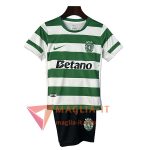 Nuovo Maglia Calcio Sporting Bambino Prima 2025/2026