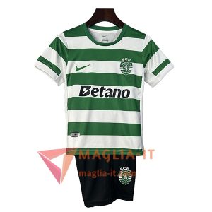 Nuovo Maglia Calcio Sporting Bambino Prima 2025/2026