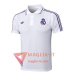 Nuovo Maglia Polo Real Madrid Bianco/viola 2025/2026