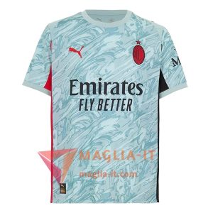 Nuovo Maglietta Calcio AC Milan Portiere Verde 2025/2026
