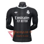 Nuovo Maglietta Calcio Real Madrid Portiere Nero 2025/2026