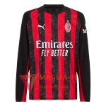Nuovo Mgliette Da Calcio AC Milan Manica Lunga Prima 2025/2026