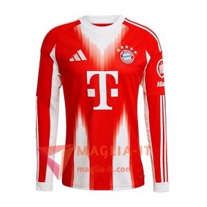 Nuovo Mgliette Da Calcio Bayern Monaco Manica Lunga Prima 2025/2026