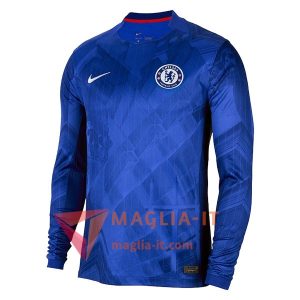 Nuovo Mgliette Da Calcio Chelsea Manica Lunga Prima 2025/2026