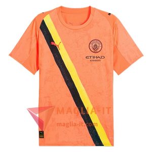 Nuovo Mgliette Da Calcio Manchester City Club World Cup Arancia 2025/2026