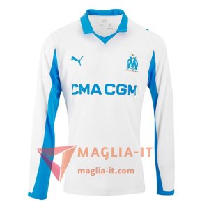 Nuovo Mgliette Da Calcio Marsiglia OM Manica Lunga Prima 2025/2026