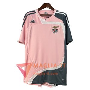 T Shirt Calcio Benfica Retro Vintage Seconda 2007/2008