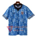 T Shirt Calcio Inghilterra Retro Vintage Terza 1990
