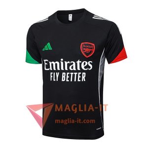 T-shirt da Allenamento Arsenal Nero 2025/2026