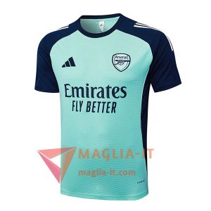 T-shirt da Allenamento Arsenal Verde/Blu 2025/2026