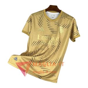 T-shirt da Allenamento Real Madrid Giallo 2025/2026