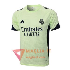 T-shirt da Allenamento Real Madrid Verde/Blu 2025/2026