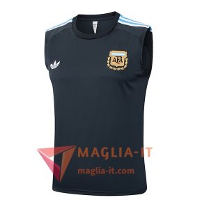 Canottiera da Allenamento Argentina Grigio Scuro 2025/2026
