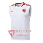 Canottiera da Allenamento Bayern Monaco Bianco/Rosso 2025/2026