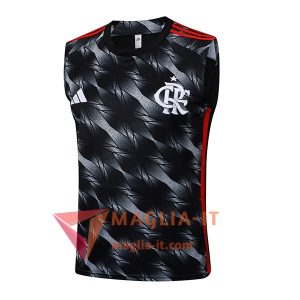 Canottiera da Allenamento Flamengo Nero/Rosso 2025/2026