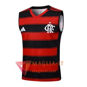 Canottiera da Allenamento Flamengo Nero/Rosso 2025/26