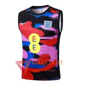 Canottiera da Allenamento Inghilterra Nero/Rosa/Rosso/Blu 2025/2026