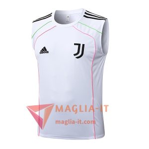 Canottiera da Allenamento Juventus Bianco/Nero 2025/2026