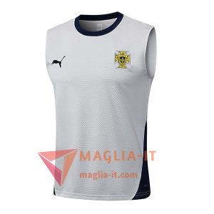 Canottiera da Allenamento Portogallo Bianco/Blu 2025/2026