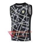 Canottiera da Allenamentos FC Chelsea Nero/Bianco 2025/2026
