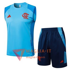 Completo Canottiera da Allenamento Flamengo Blu 2025/2026