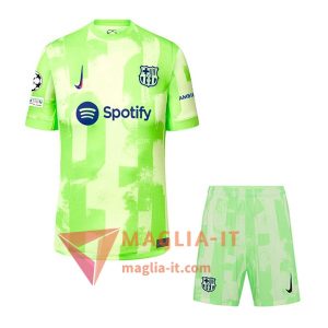 Completo Maglia FC Barcellona Terza + Pantaloncini 2024/25